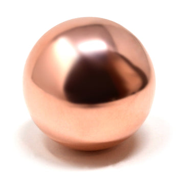 100% Solid Copper Sphere ~1.25in Globe shaped for Meditation , Body Healing , Reiki Balancing Chakras , Crystal Recharging , Focused Energy